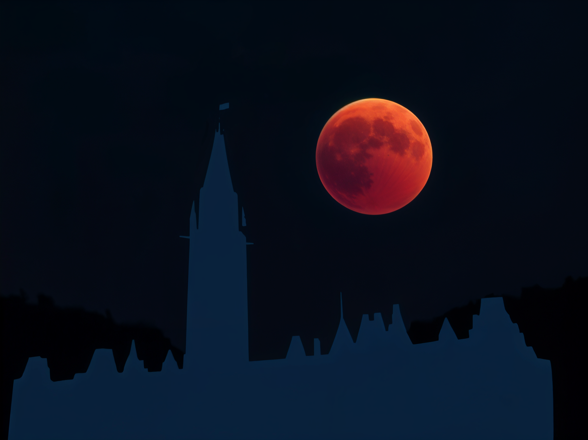 Don’t Miss the Spectacular “Blood Moon”: Total Lunar Eclipse Set to Dazzle Ottawa!