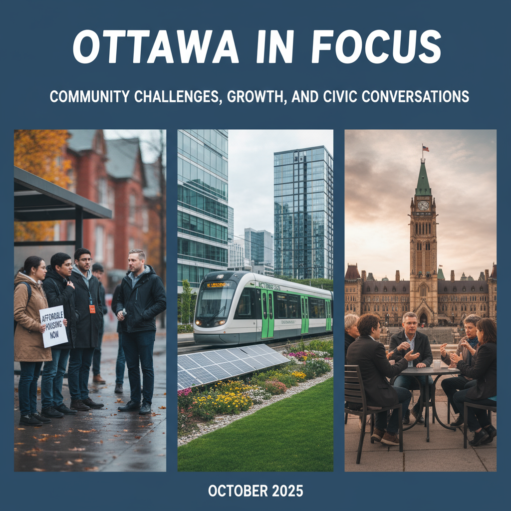 Ottawa in Focus: Community Challenges, Growth, and Civic Conversations in October 2025